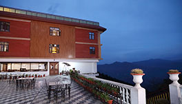 Hotel Vishnu Palace, Mussoorie-open-terrace